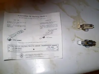 Vintage Phonograph Needles- ASTATC & RONETTE Brand, View more