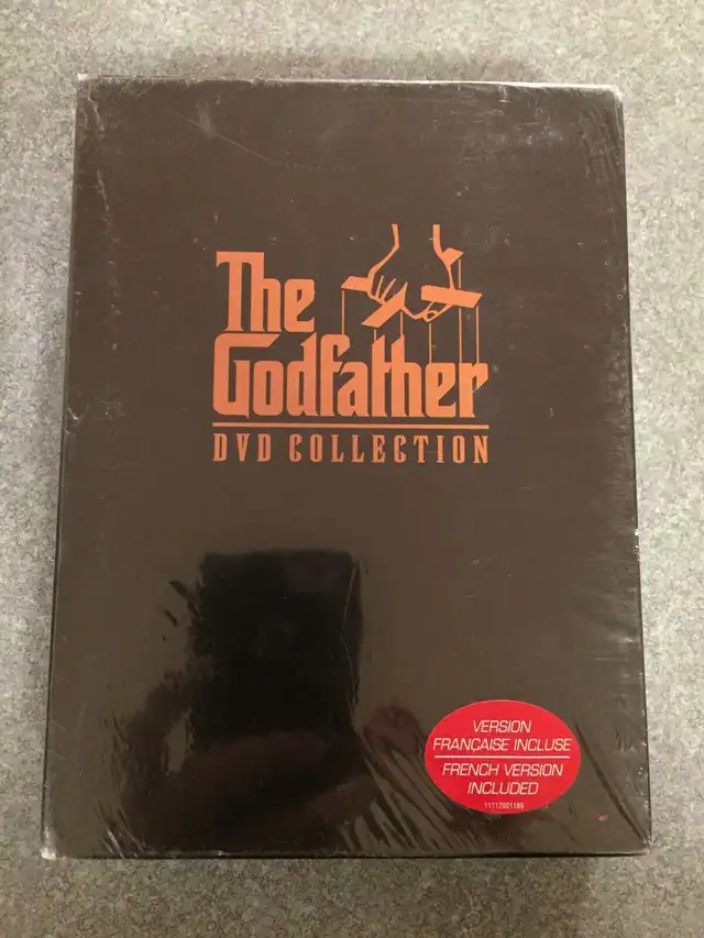 Brand new sealed The Godfather trilogy set DVD tons of extras 63347536980867120