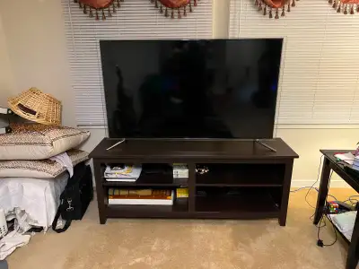 Samsung 55" Full HD Smart 3D LED TV with TV stand - $300, View more