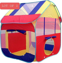 Kids Play Hut Outdoor Indoor Fun Play Big Tent Playhouse