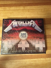 TOY JIGSAW PUZZLE-METALLICA-MASTER OF PUPPETS-500 PIECE