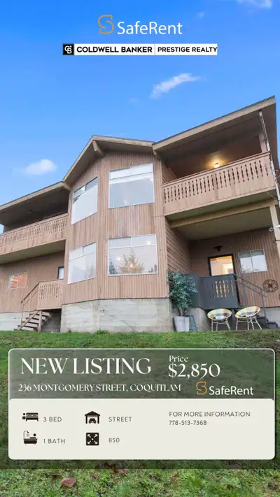 Ground Level Three Bedroom (Coquitlam)