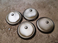 4  Ceiling Globe Lights