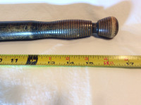 Vintage Weighted Wood FISHING PRIEST/BATON/TOOL - Good Condition