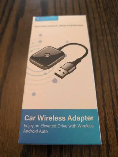 Brand new Upgrade your driving experience with this new Android Auto wireless car adapter! This adap...
