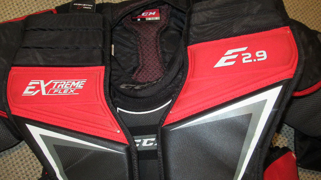 Goalie Chest Pad / protector : CCM Extreme Flex E 2.9 -Very good in Hockey in Ottawa - Image 2
