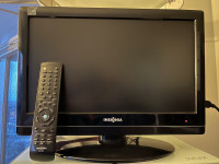 Working small flat-screen TV with remote, FREE