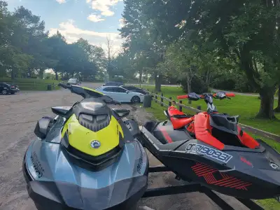 Get ready to hit the waves with these powerful Sea-Doo personal watercraft! I'm offering a selection...