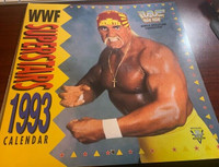 WWF Wrestling 1993 Superstars Calendar  11 3/4 ”X12 ”
