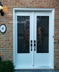 Door 8foot Front Iron 96inches Double Wrought  Custom Size