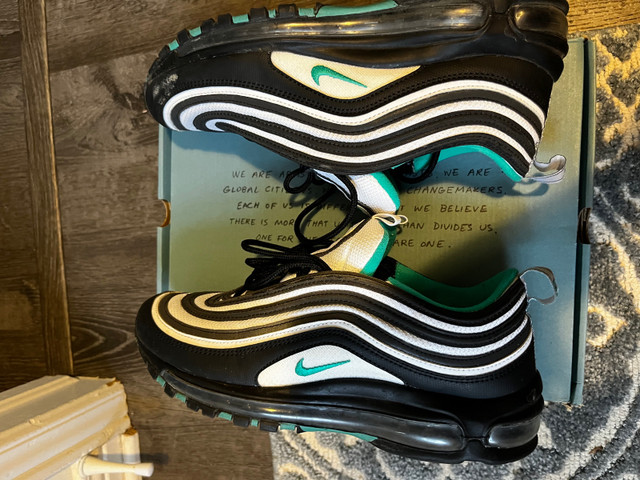Nike Air Max 97 Black Clear Emerald | Men's Shoes | Ottawa | Kijiji