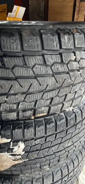 Set of 4 Yokohama 235 X 65 X 18 on 5 bolt 110mm rims. In very good condition, approx 60 -70% tread r...