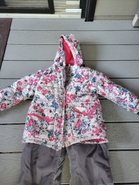 Ensemble habit hiver nano fille 4 ans