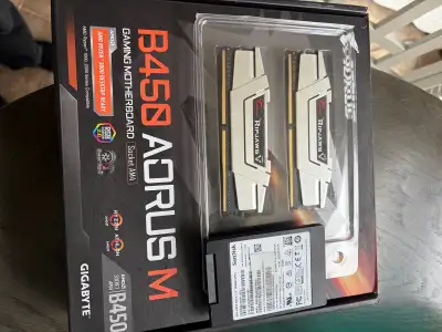 GIGABYTE AORUS B450/RYZEN 5 2600/16GB RAM/256GB SSD COMBO, View more