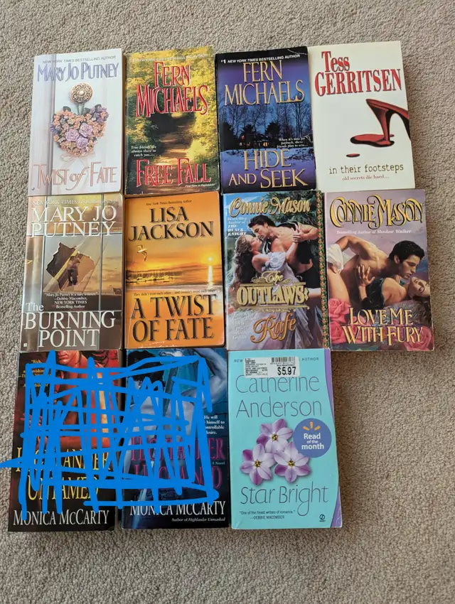 More Books Added - Lots & Lots More Romance Books - $2.00 Each in Fiction in Kitchener / Waterloo - Image 4