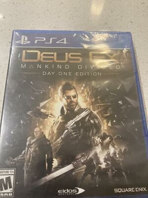 Deus Ex Mankind Divided Day one Edition Ps4  new Sealed in Sony Playstation 4 in Calgary - Image 2