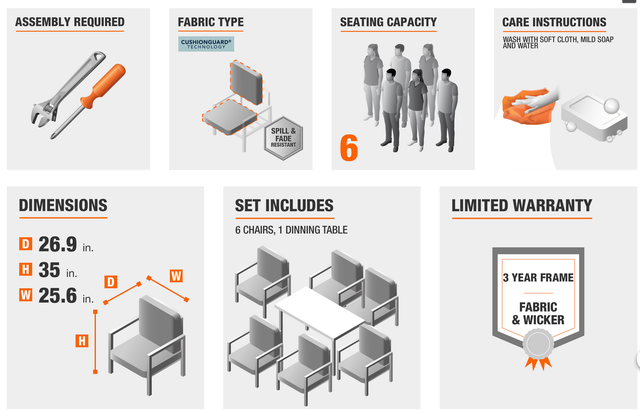 Patio Dinning Set - Steel Table in Patio & Garden Furniture in Mississauga / Peel Region - Image 5