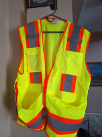 Mens safety vest new 2xl