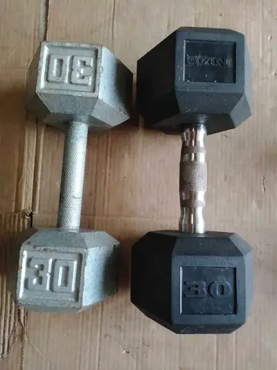 Set of 30 lbs Dumbbells, View more
