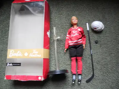 Barbie Tim Hortons blonde girl hockey player, View more