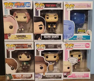 Funko Pop 25-50% Off; Minor box imperfections Silvio Dante 1292 The Sopranos Ariel 563 The Little Me...