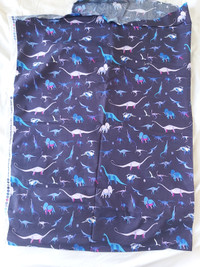 Dinosaurs Fabric/Material - 60" x 42" - Pick up Yonge/Eglinton