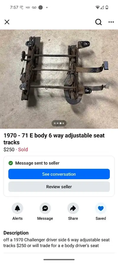 Looking for an inexpensive 6 way seat setup for 70-71 ebody. Thanks.