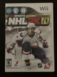Wii NHL 2K10 game