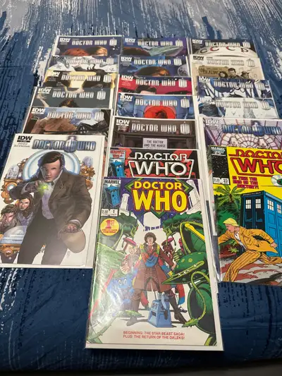 Doctor Who Comics Vintage- 19 wrapped in plastic , View more