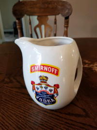 Vintage original Smirnoff pitcher 