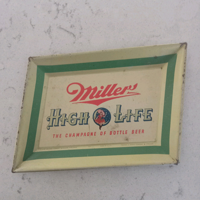 Miller high life tip tray in Arts & Collectibles in Kitchener / Waterloo