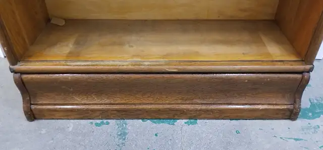 Macey barrister bookcase 4 tier 6 part glass door antique c1910 in Bookcases & Shelving Units in Ottawa - Image 8