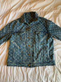 LV x Supreme jean jacket 