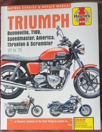 Haynes Manual Triumph Bonneville 2001-2015