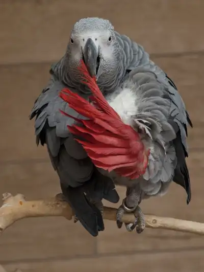 African grey parrot, View more