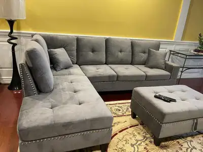 Elegant Sectional Sofa Set – Modern & Comfortable, View more