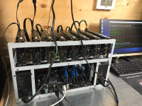 Crypto mining rig