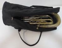 Bb 4 valve ( 3 + 1 ) Euphonium. Made in France by Couesnon