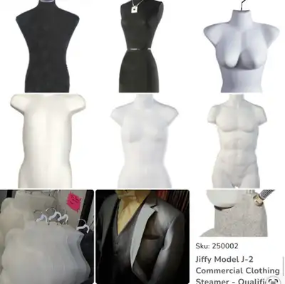“Jim” & “Judy” Mannequin w/ stand, View more