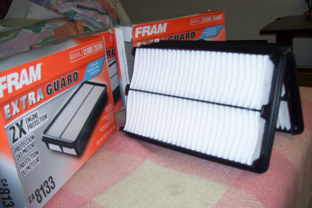 THREE NEW FRAM AIR FILTERS  # CA8133 TO FIT 1998 -02 HONDA in Engine & Engine Parts in Grand Bend - Image 3