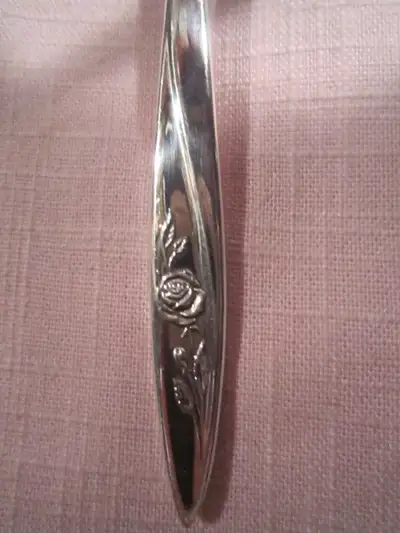 MORNING ROSE silverware set for 8, View more