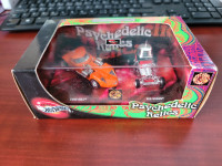 100% HOT WHEELS PSYCHEDELIC RELICS RED BATON TWIN MILL LIMITED E