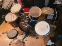 Drum kit $150obo. Will trade for bmx