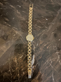 Women’s 14k gold Geneve watch