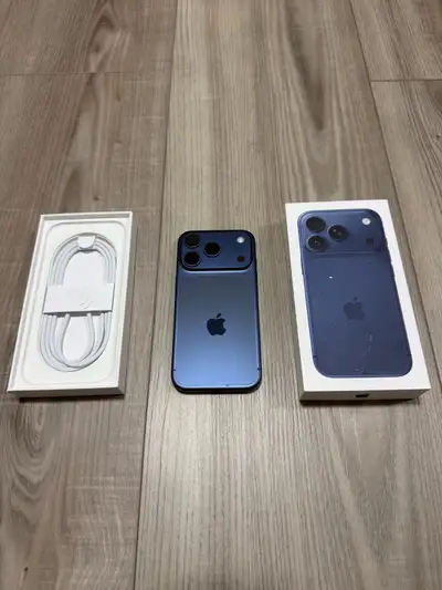 Brand New Iphone 17 Pro 1tb Blue Unlock, View more