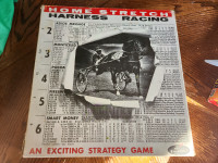 Vintage original 1965 Home Stretch Harness racing game