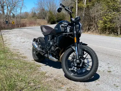 Testing the waters… CF-MOTO 700 CL-X Heritage. Ready to go, fresh oil change, ect. 2700km may go up...