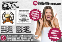 Promotional Company Event Marketing Temporary Tattoos | Promote