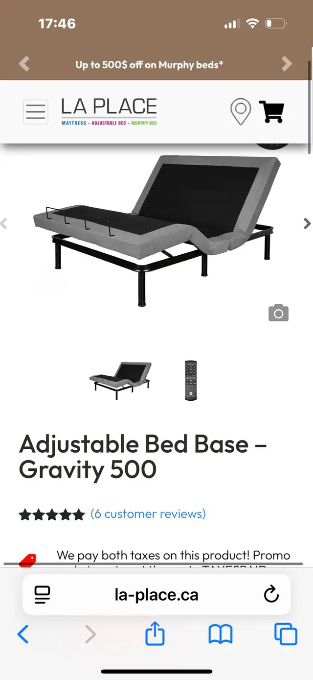 lit électrique queen in Beds & Mattresses in Trois-Rivières - Image 2