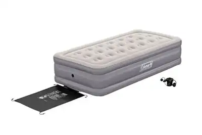 Coleman Double High Twin Airbed/Air Mattress with pump, View more